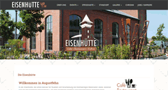 Desktop Screenshot of eisenhuette.com