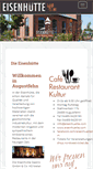 Mobile Screenshot of eisenhuette.com